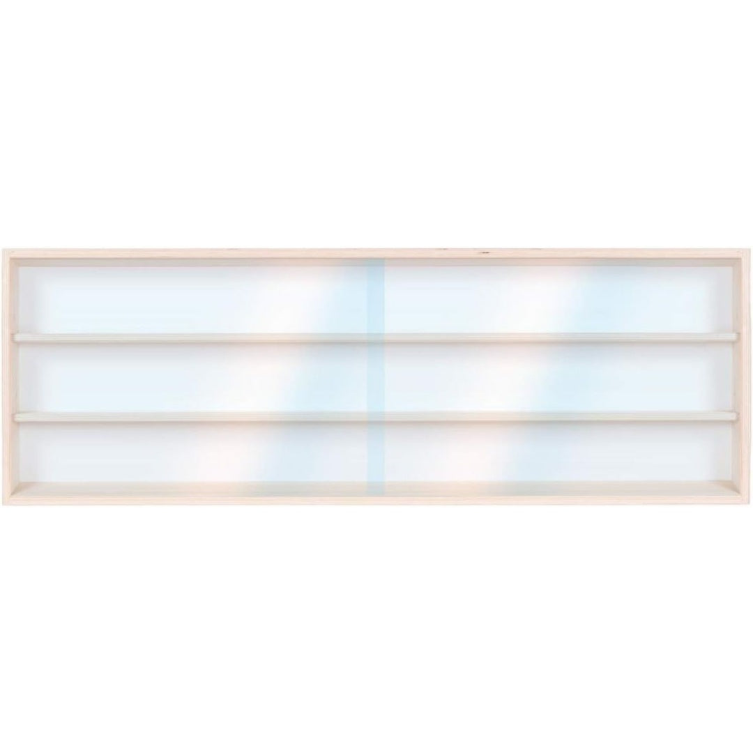 alsino v-1003a vitrine spur ho n regal h0 100 cm mit nuten