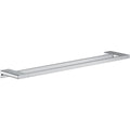 hansgrohe addstoris - doppelbadetuchhalter badetuchhalter fuer wandmontage handtuchhalter verdeckte befestigung badezimmer zubehoer chrom 41743000