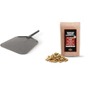 ninja woodfire pizzaschaufel fuer aussenoefen der serie oo101uk woodfire pellets allzweckmischung 900 g offizielle ninja woodfire pellets geeignet fuer ninja woodfire aussengrill xskogapbpl2uk