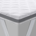 bedstory gel topper 180x200cm h3h4 aus 75 cm hoehe kaltschaumkern atmungsaktive 3d-netz bezug bequeme matratzentopper fuer boxspringbett und unbequemem betten schlafsofa